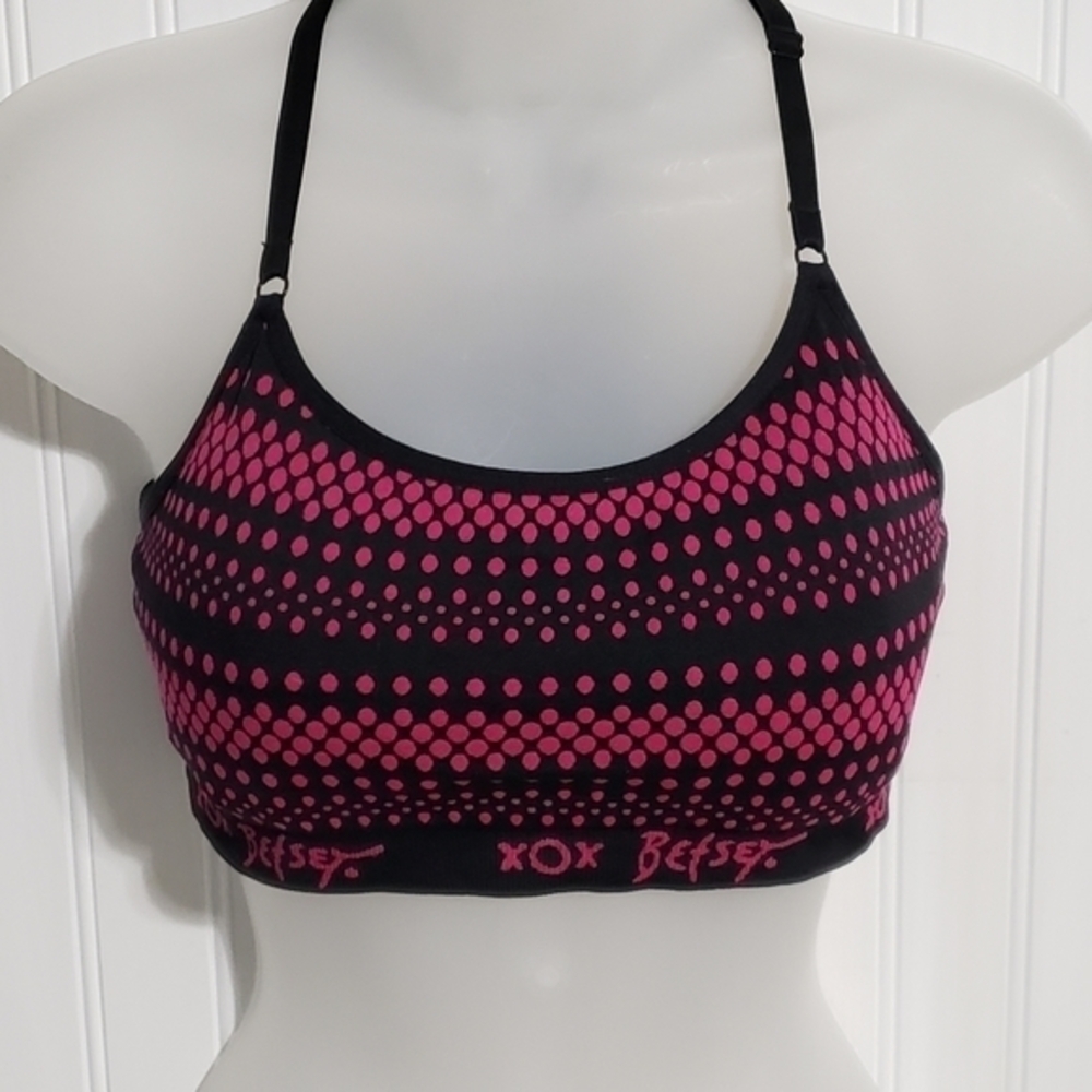 BETSEY JOHNSON Performance Sports Bra Size Large